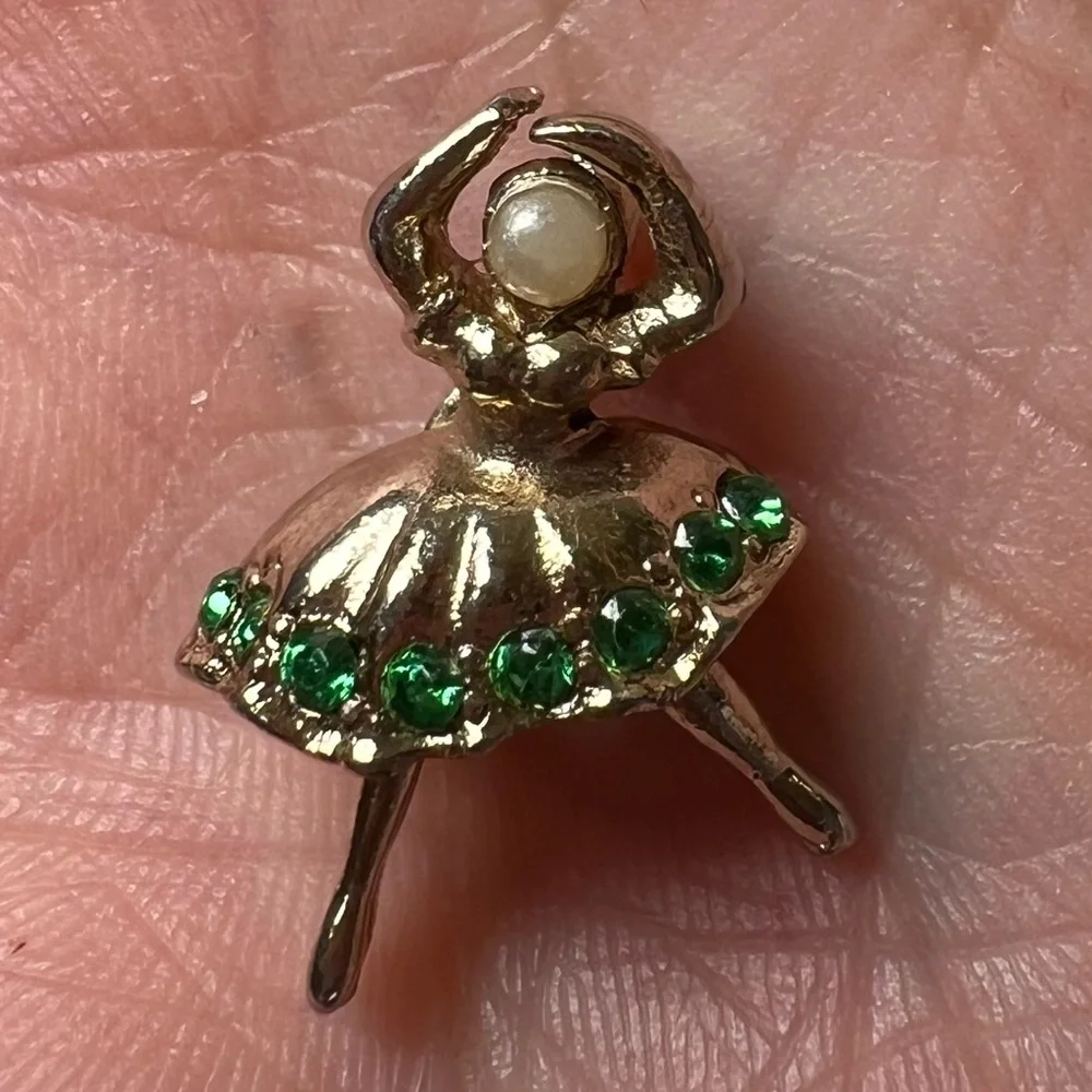 Ballerina Brooch Pin